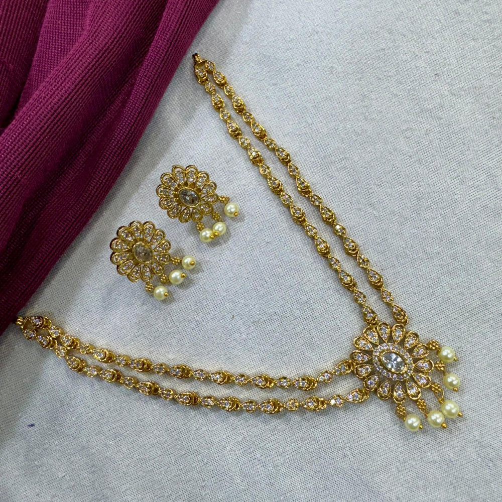 Akruti Collection Shine in Style Austrian stone Necklace set