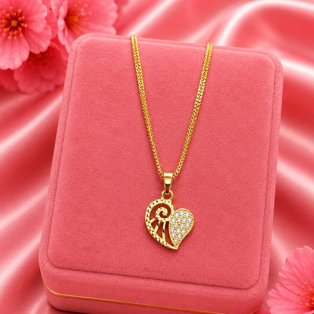 Akruti Collection Austrain Stone Chain Pendant