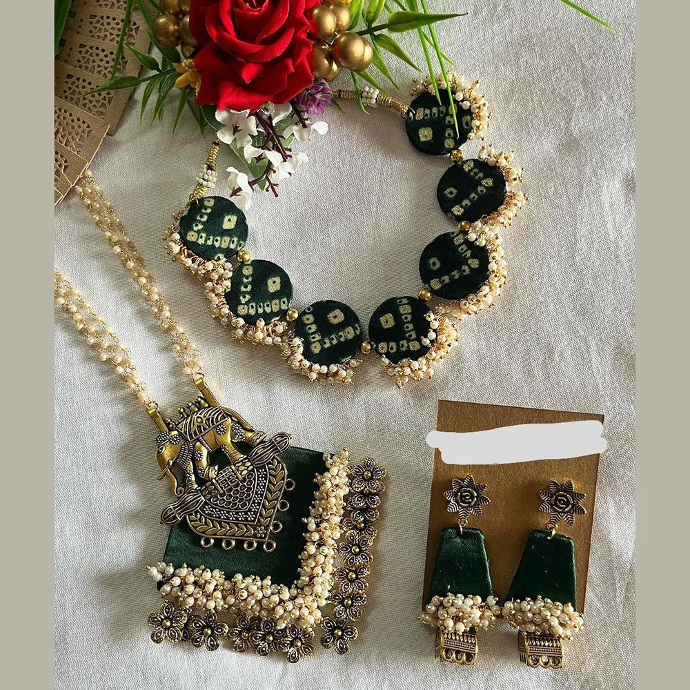 Shrijicreation Handmade Pearl Necklace Combo