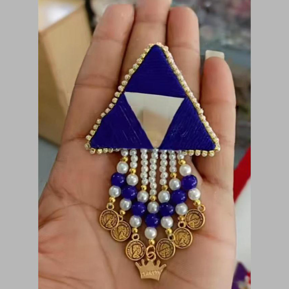 Shrijicreation Pearl And Thread Handmade Saree Pin