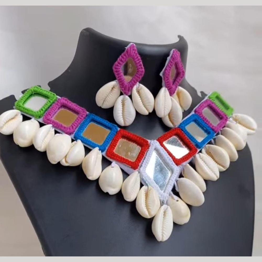Shrijicreation Handmade Shell Necklace Set