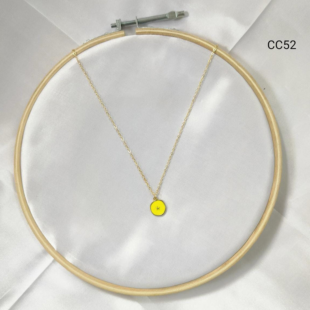 Adornment By Siddhi Gold Plated Pendant Set (Pack Of 6)