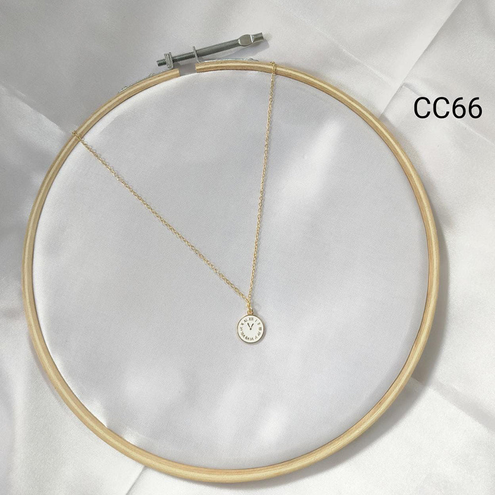 Adornment By Siddhi Gold Plated Pendant Set (Pack Of 6)