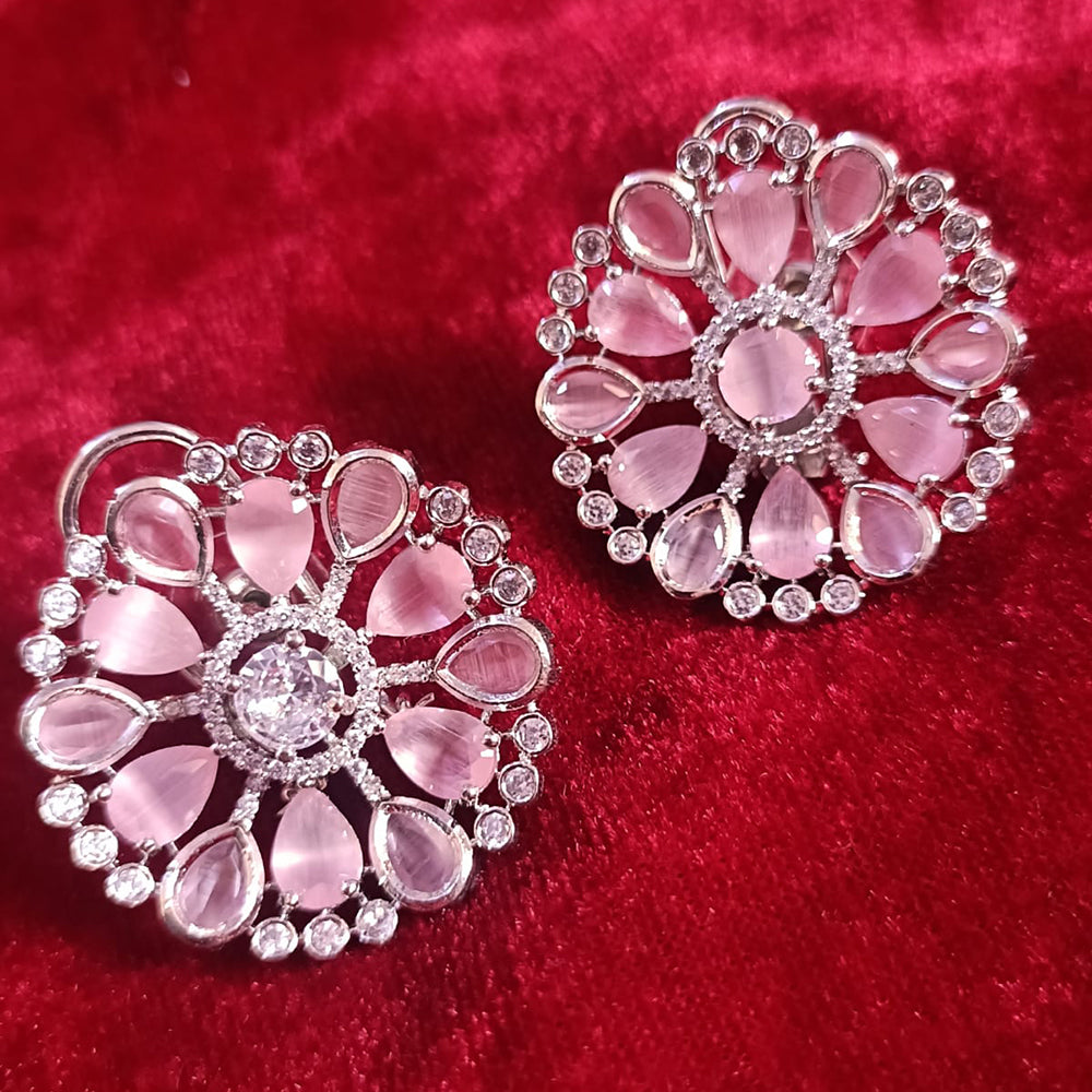 Exotica Collection Crystal Austrian Stone Partywear Stud Earrings