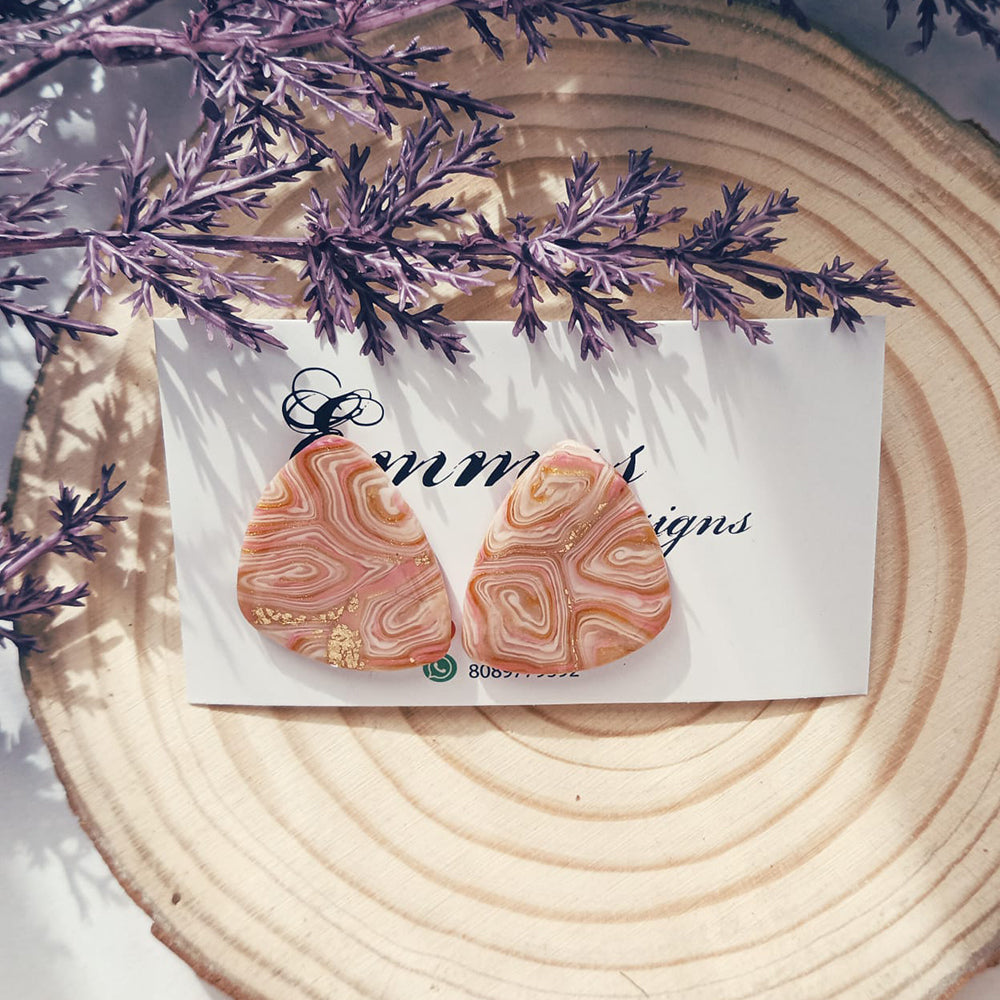 Emmas Designs Resin Stud Earrings