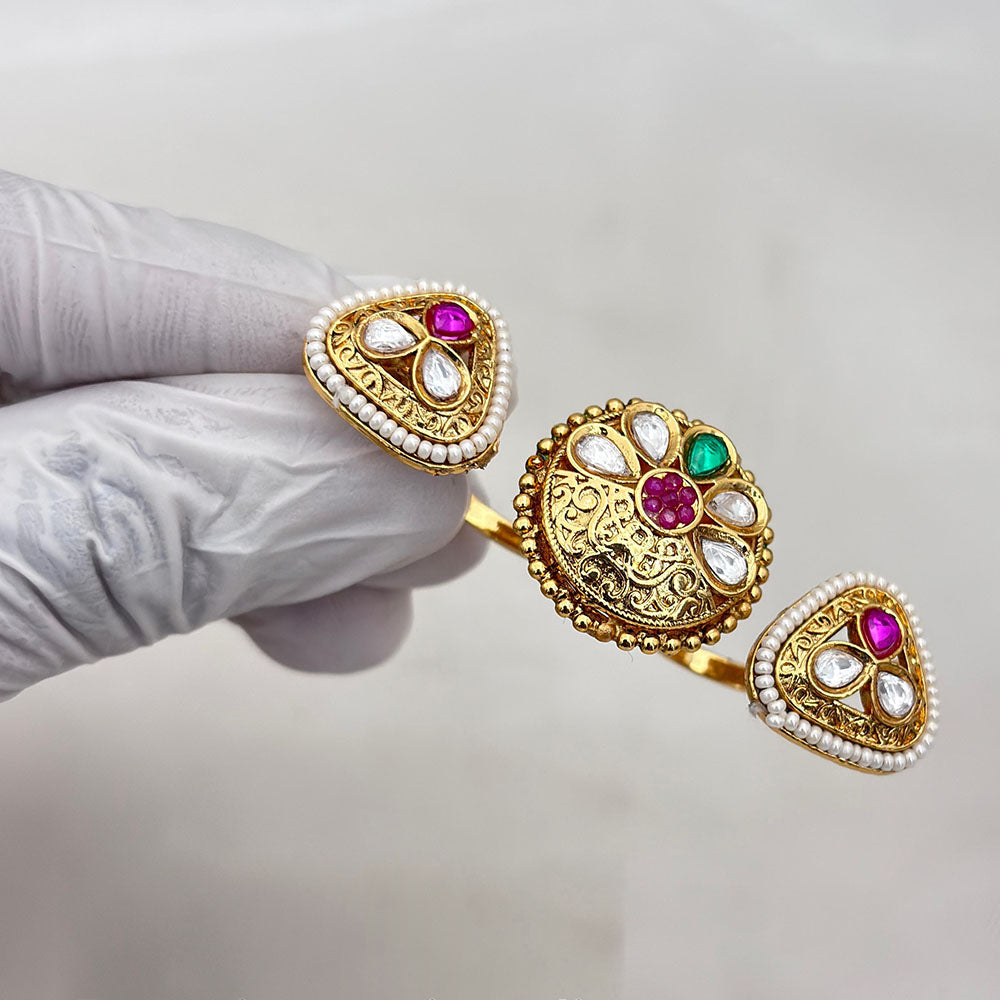 Jewel Addiction Exclusive Designer Pota and Pearl Ring