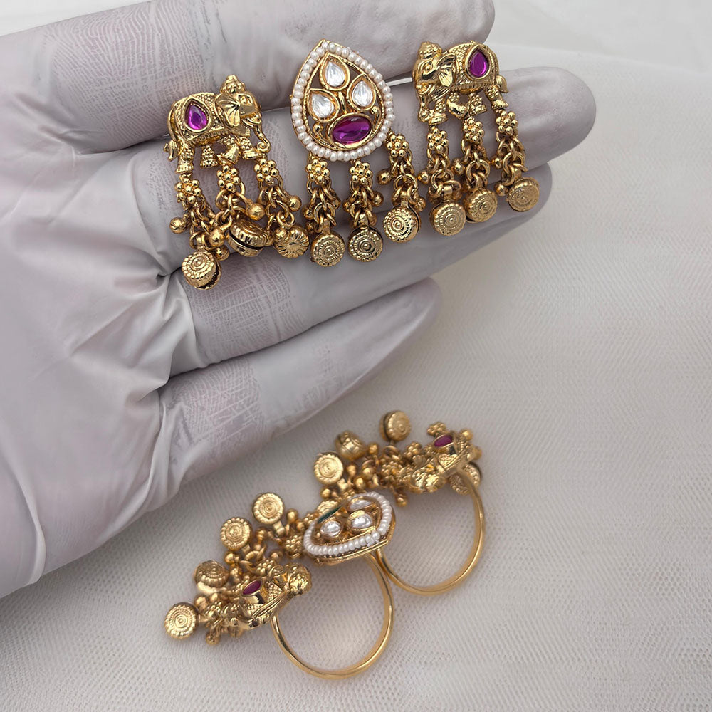 Jewel Addiction Exclusive Designer Pota and Pearl Ring