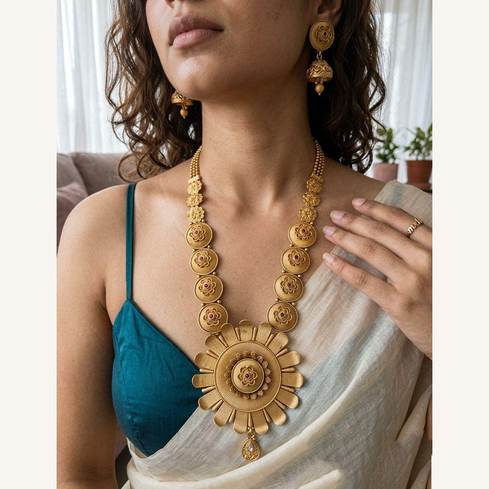Jewel Addiction Luxury Pota Stone Necklace Set