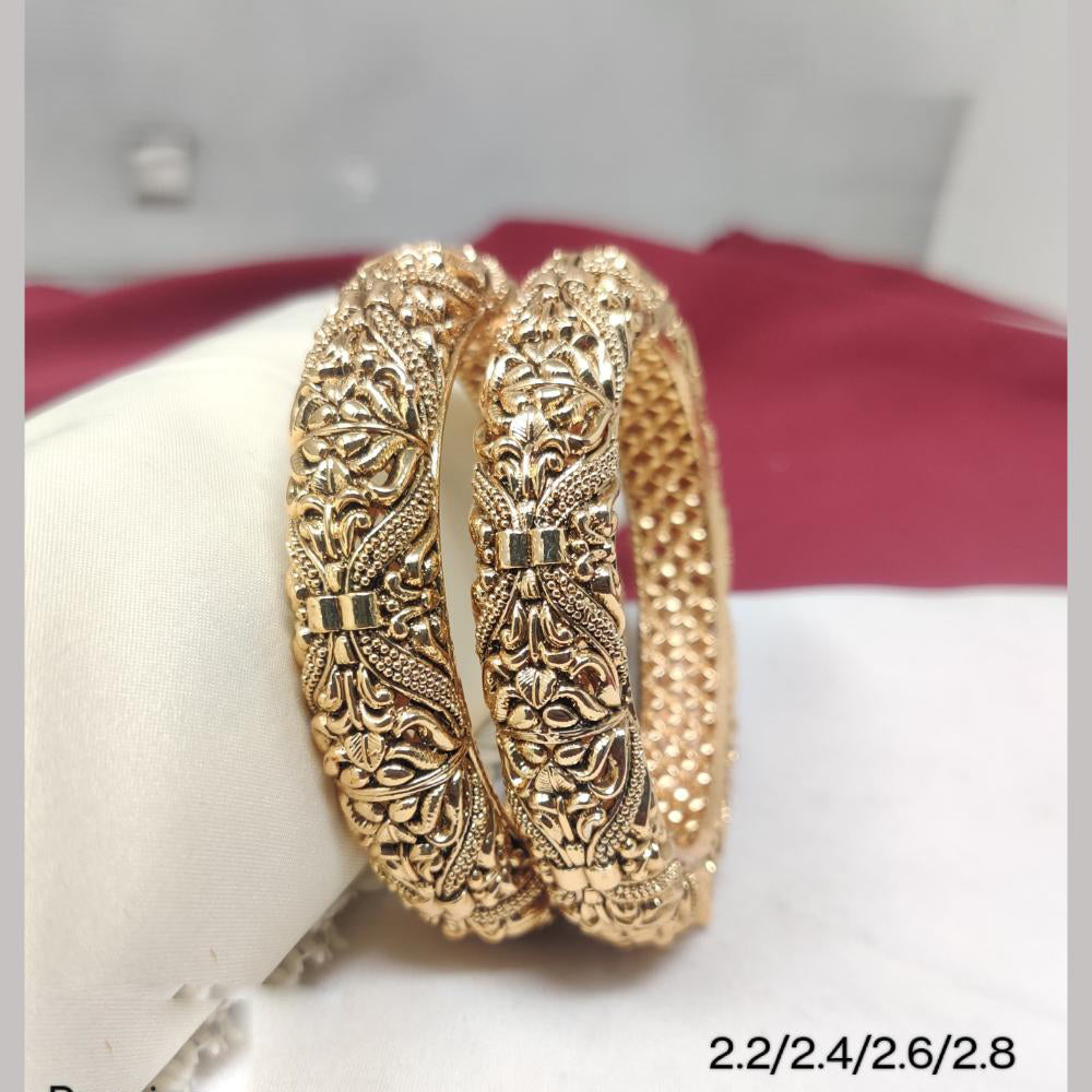 JCM Gold Plated Bangle Set