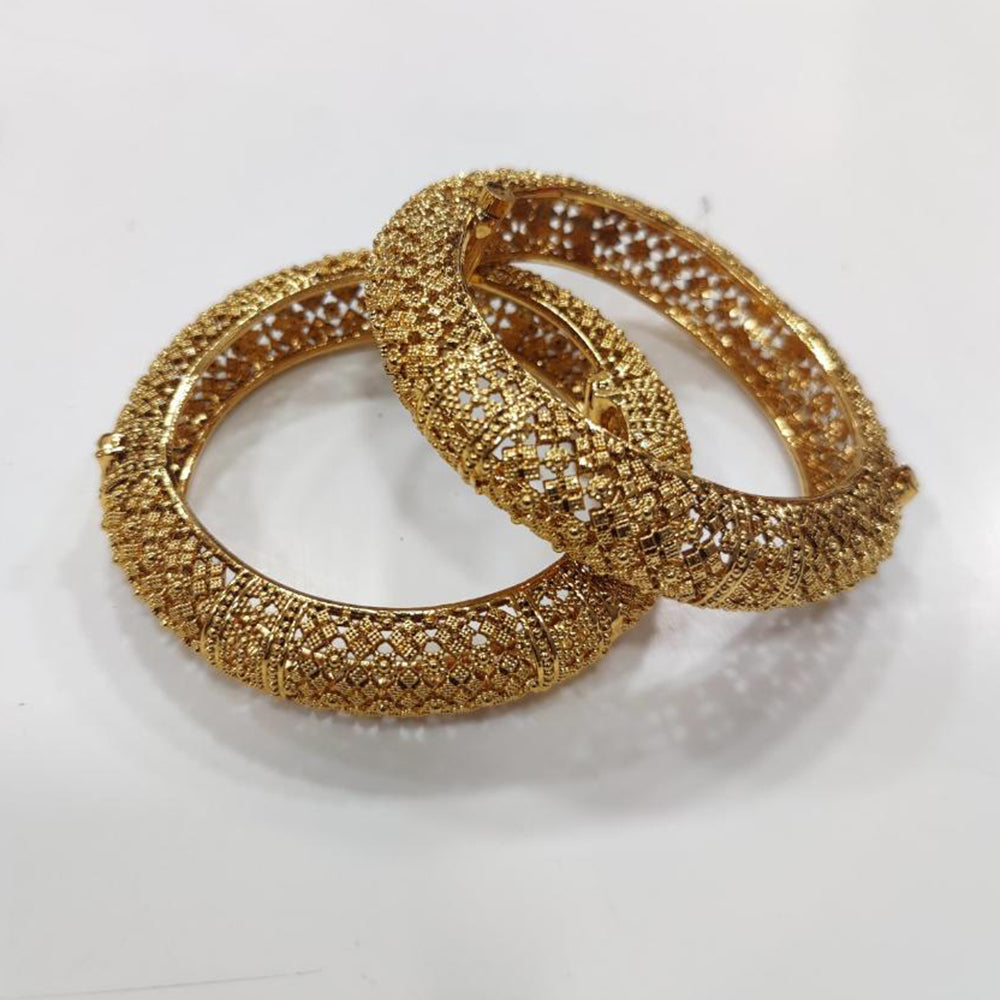 JCM Gold Plated Openable Bangle Set