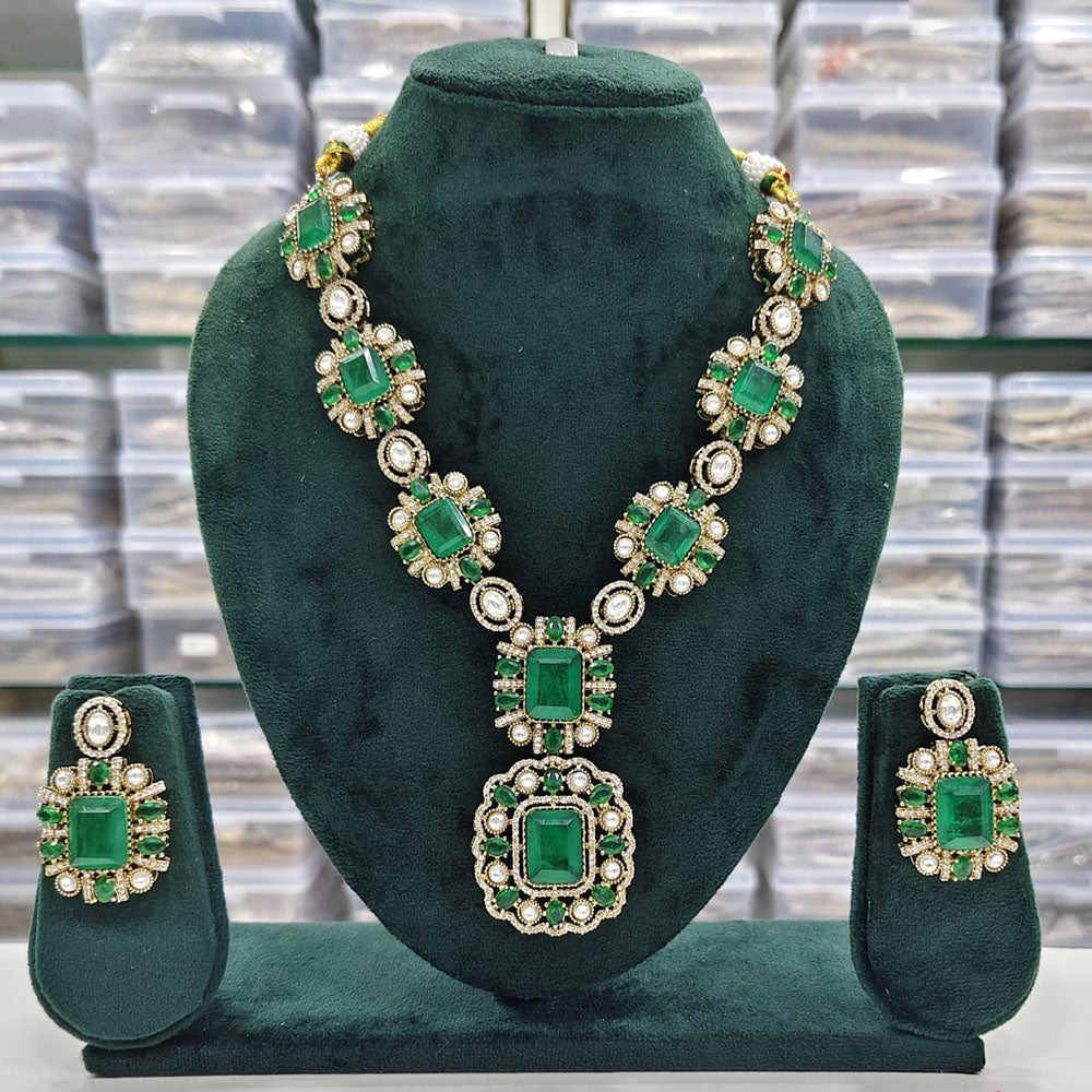 JCM Crystal Stone Necklace Set