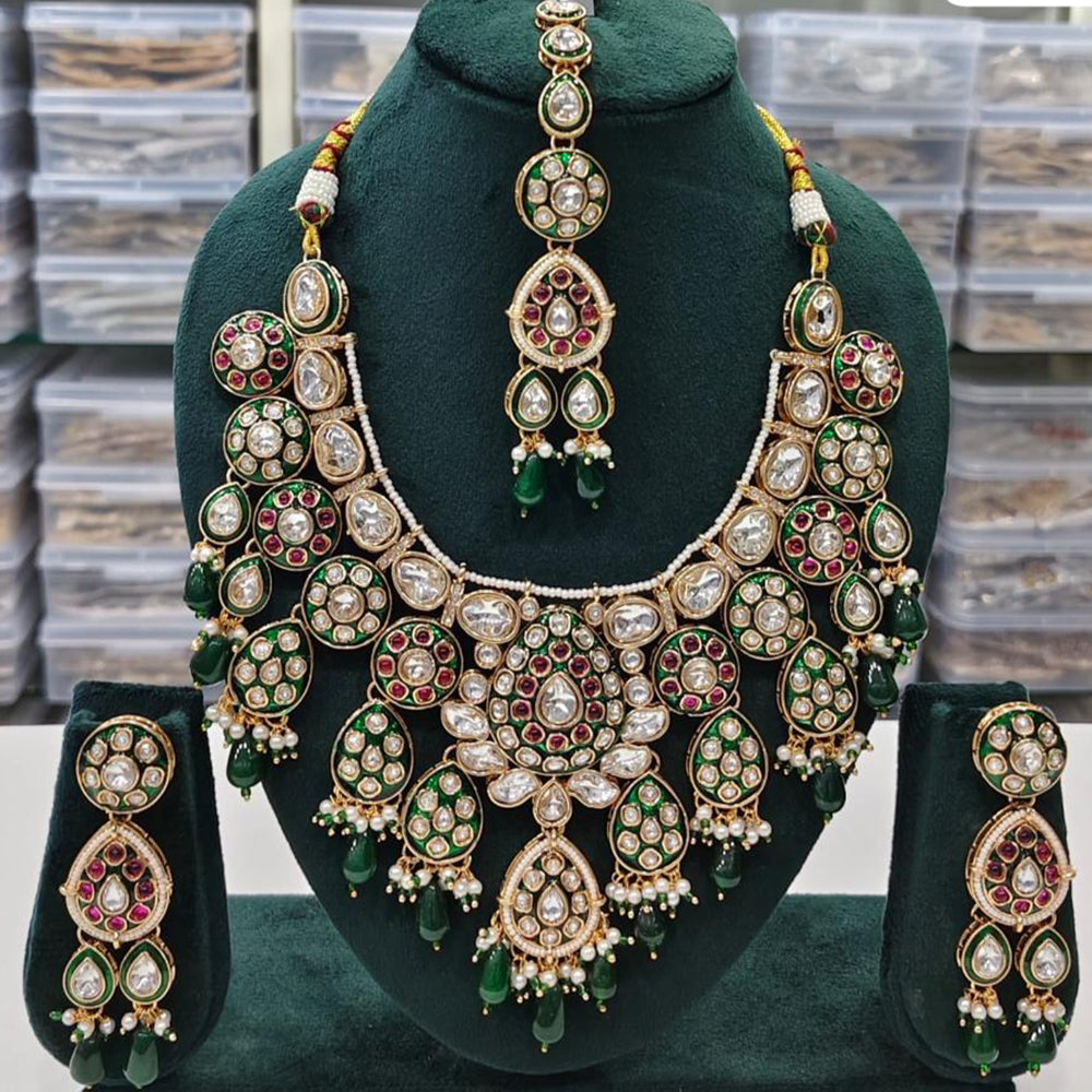 JCM Timeless Tyaani Where Grace Meets Grandeur Necklace Set