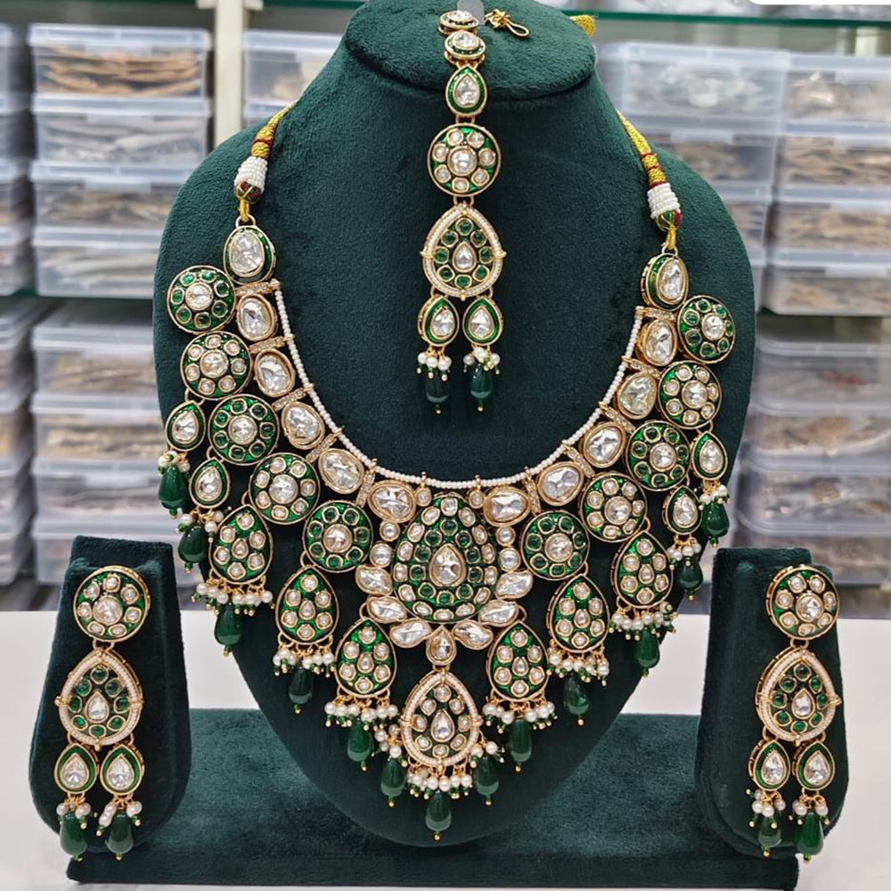 JCM Timeless Tyaani Where Grace Meets Grandeur Necklace Set