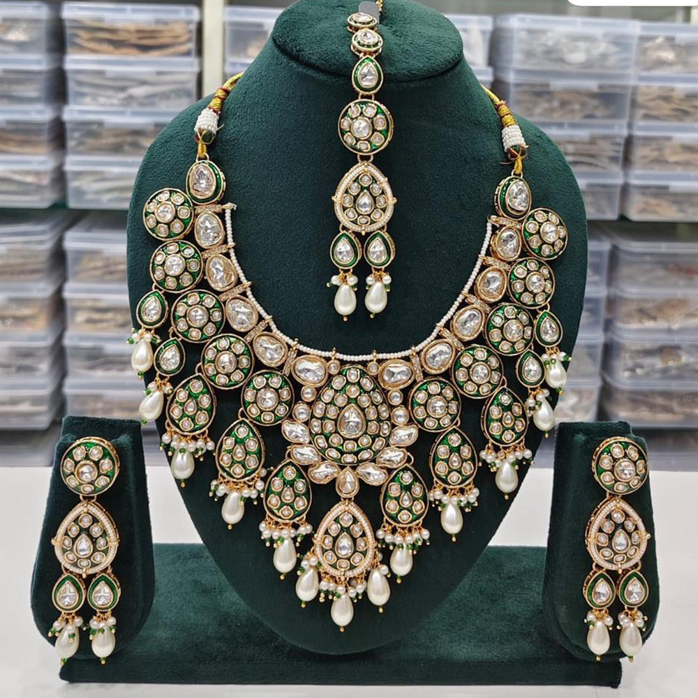 JCM Timeless Tyaani Where Grace Meets Grandeur Necklace Set