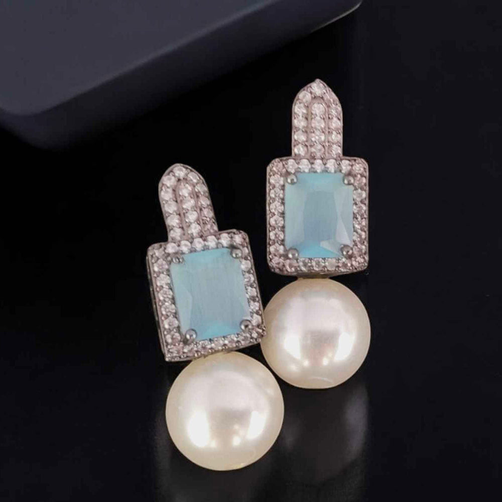 Jewel Treatzz Elegant American Diamond Dangler Earrings (Pack of 5)