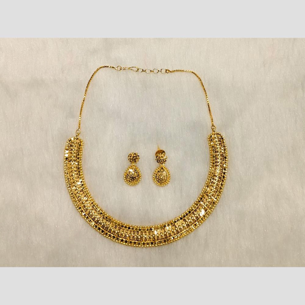 Sunrise Gold Forming Necklace Set
