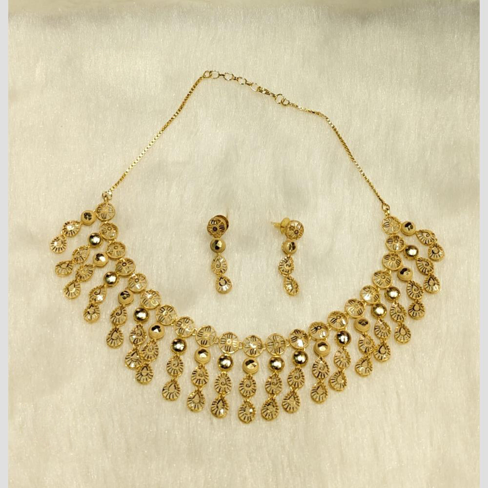 Sunrise Gold Forming Necklace Set
