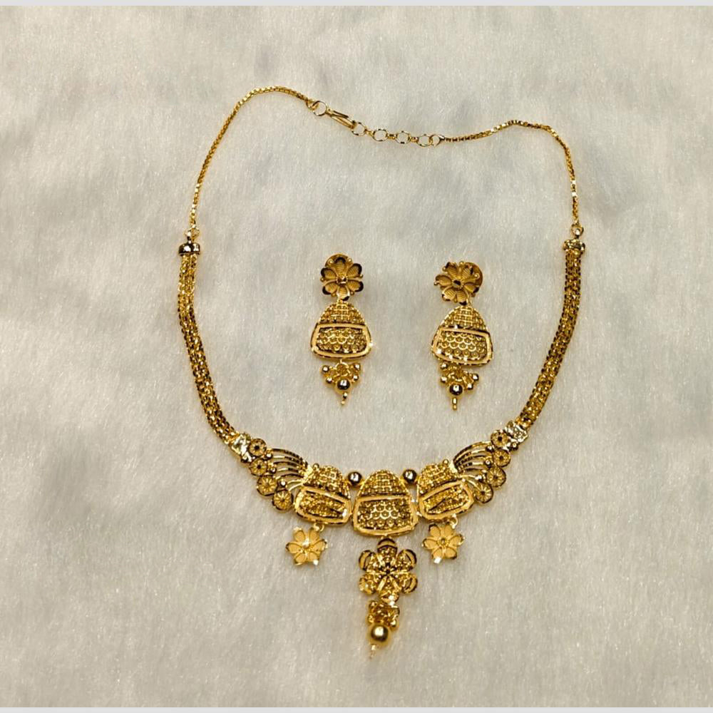 Sunrise Gold Forming Necklace Set