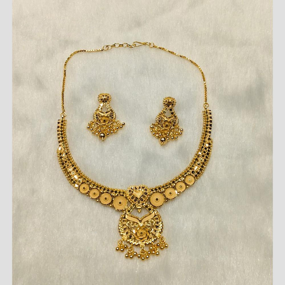 Sunrise Gold Forming Necklace Set