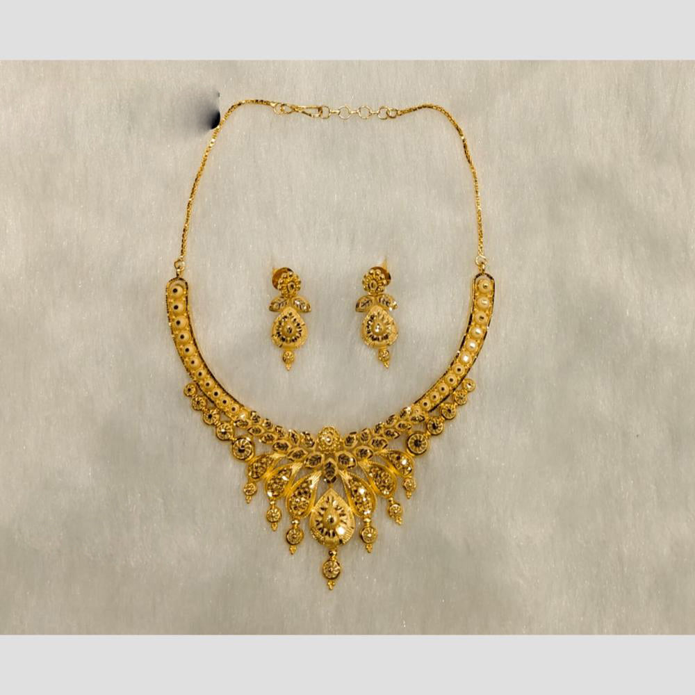 Sunrise Gold Forming Necklace Set