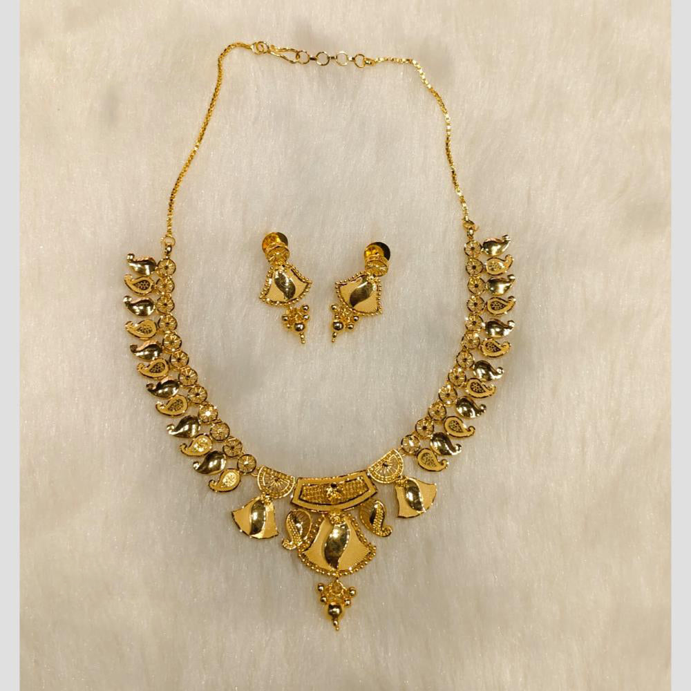 Sunrise Gold Forming Necklace Set