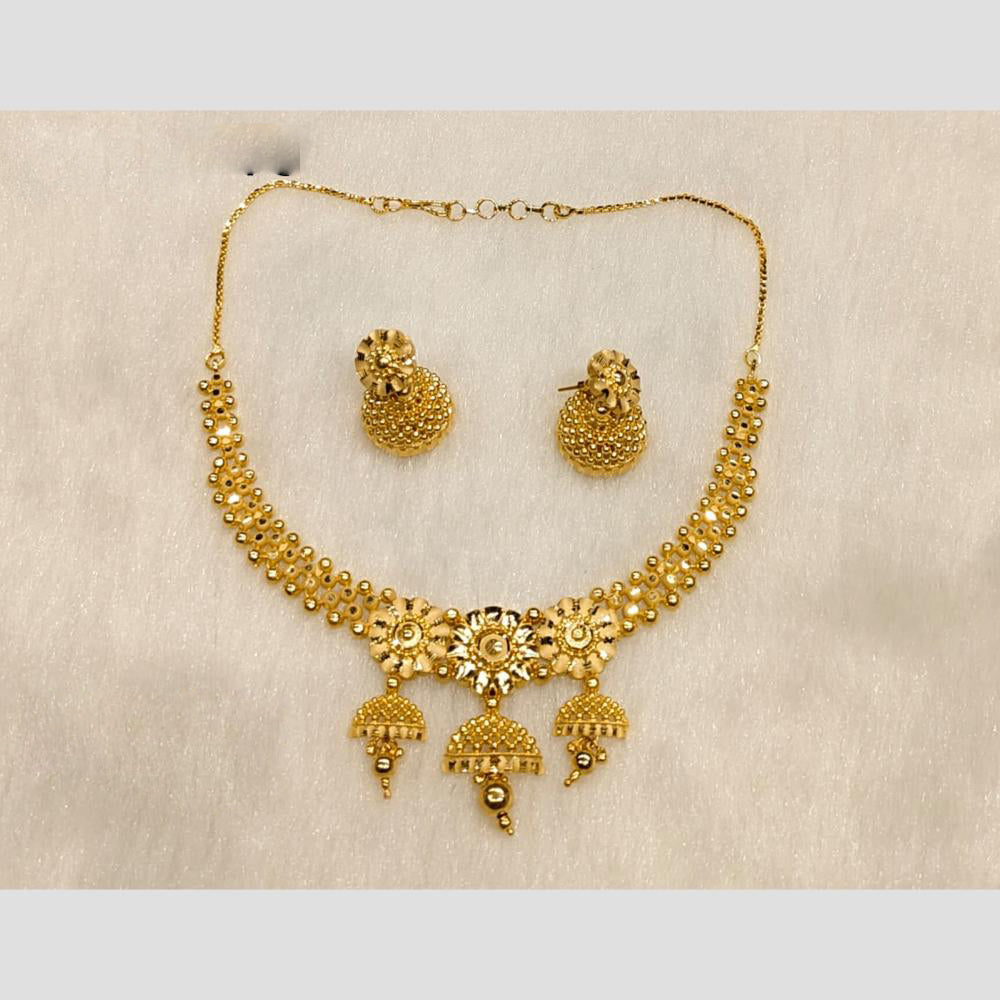 Sunrise Gold Forming Necklace Set