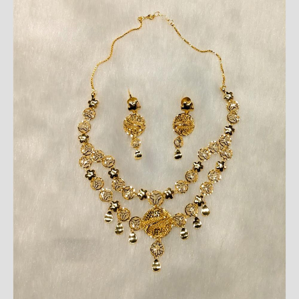 Sunrise Gold Forming Necklace Set