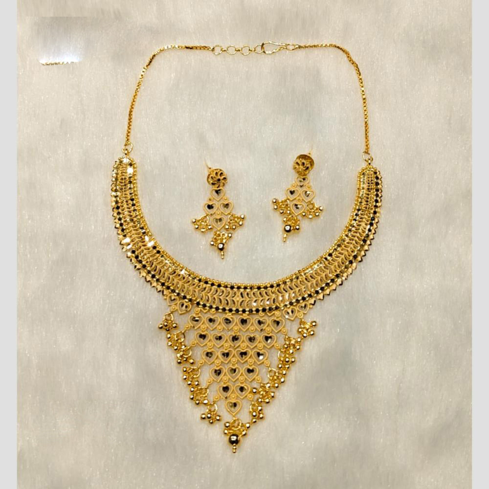 Sunrise Gold Forming Necklace Set