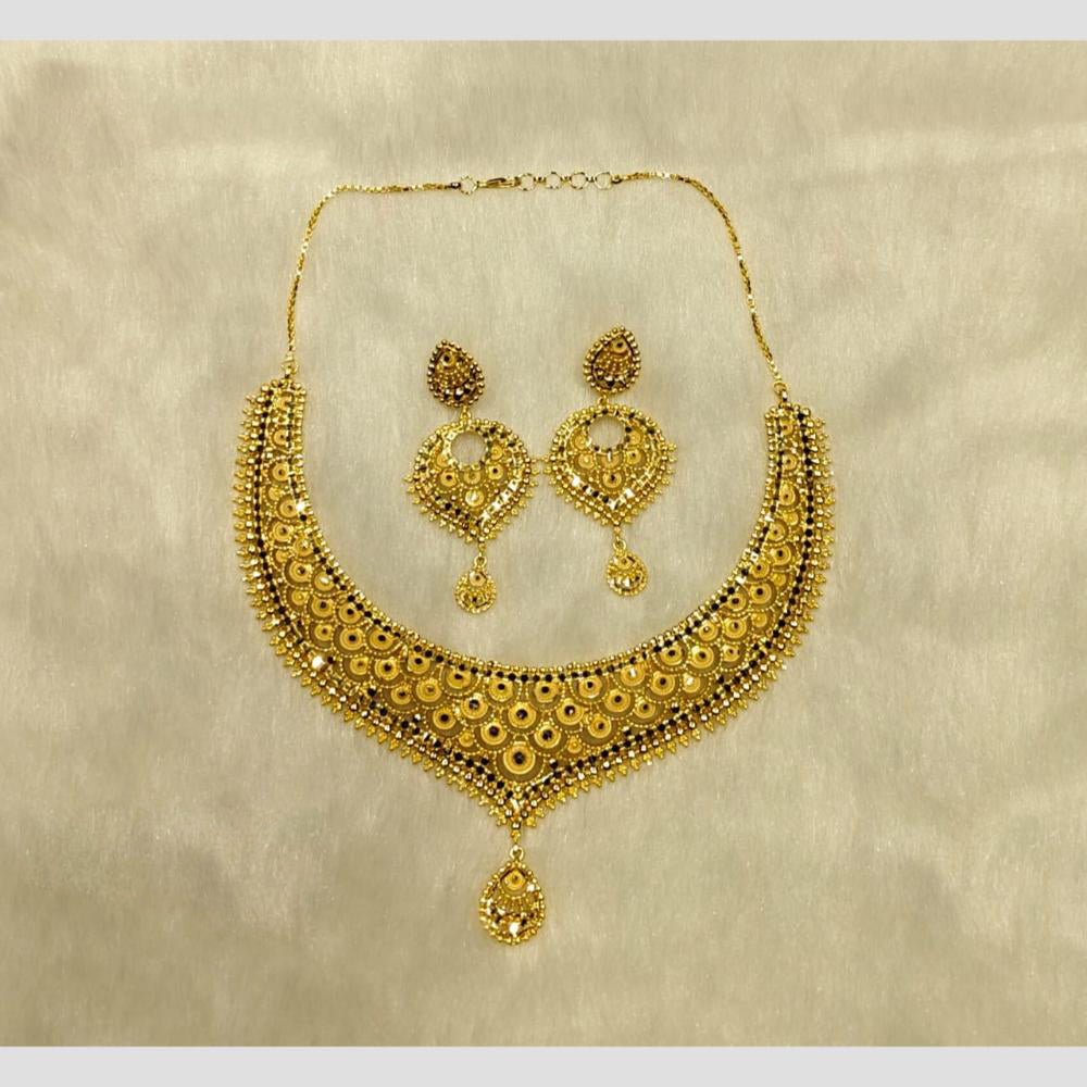 Sunrise Gold Forming Necklace Set