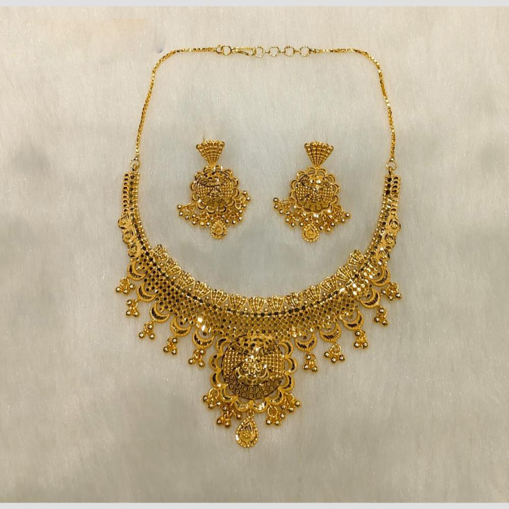Sunrise Gold Forming Necklace Set