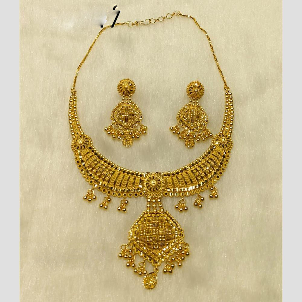 Sunrise Gold Forming Necklace Set