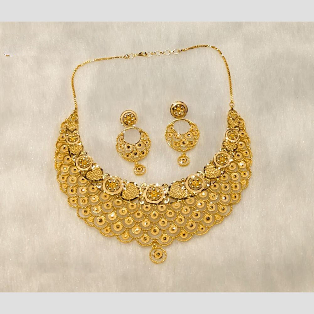 Sunrise Gold Forming Necklace Set