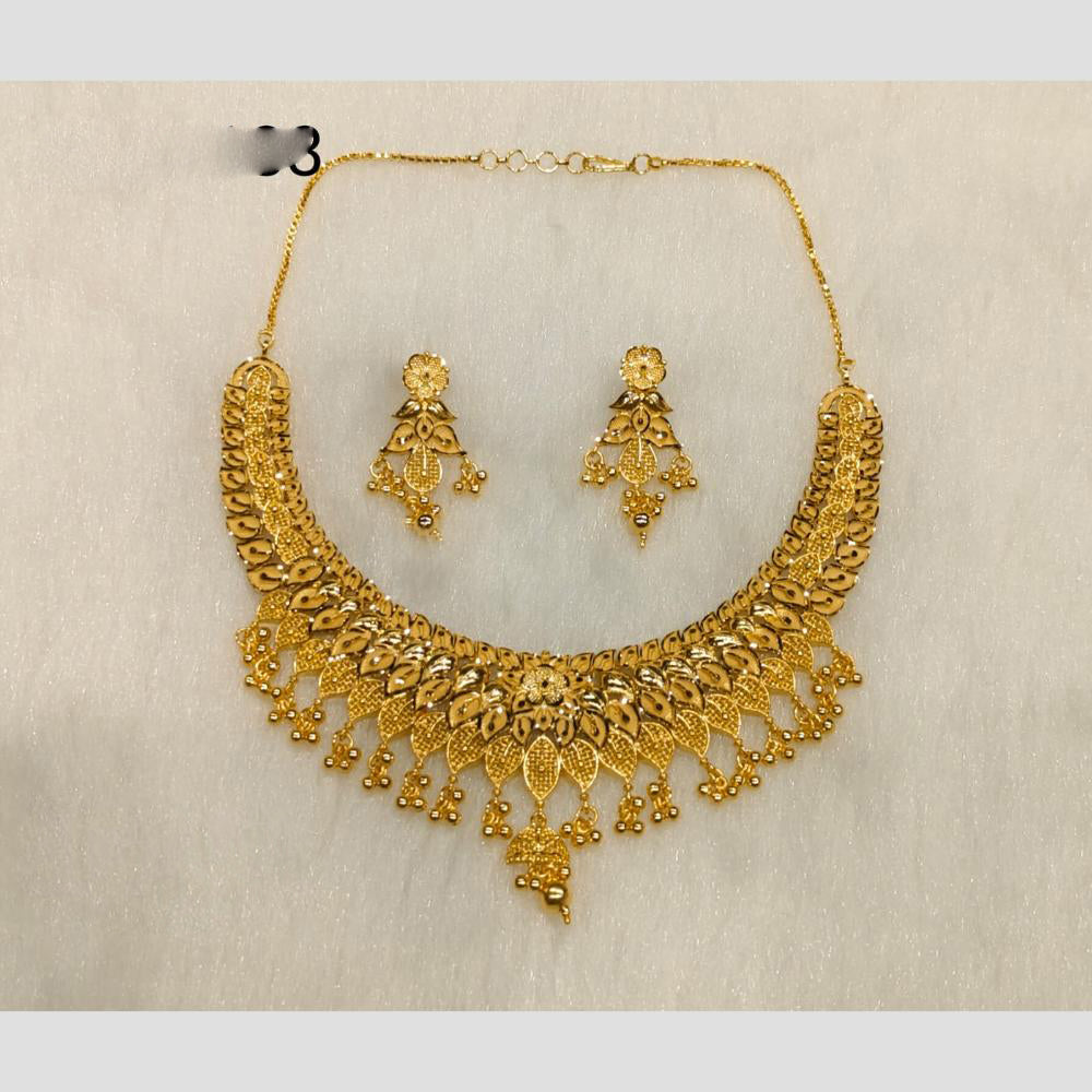 Sunrise Gold Forming Necklace Set