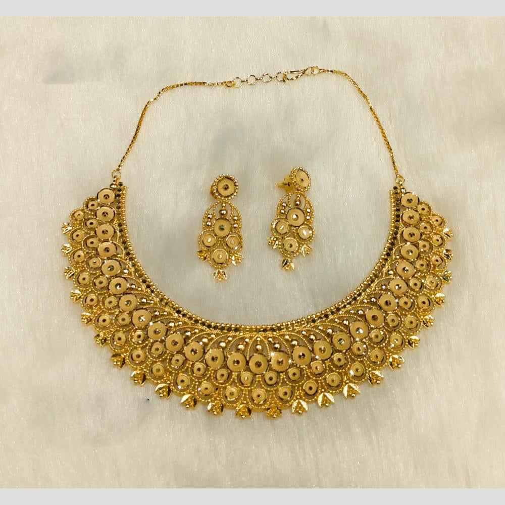 Sunrise Gold Forming Necklace Set