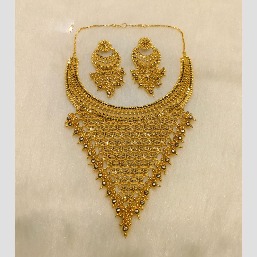 Sunrise Gold Forming Necklace Set