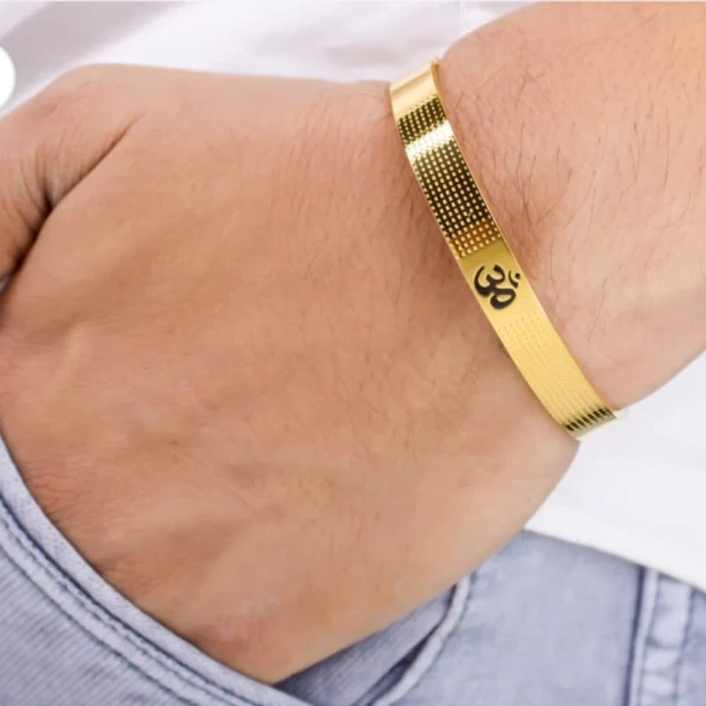 Naitika Arts Gold Plated Openable Kada