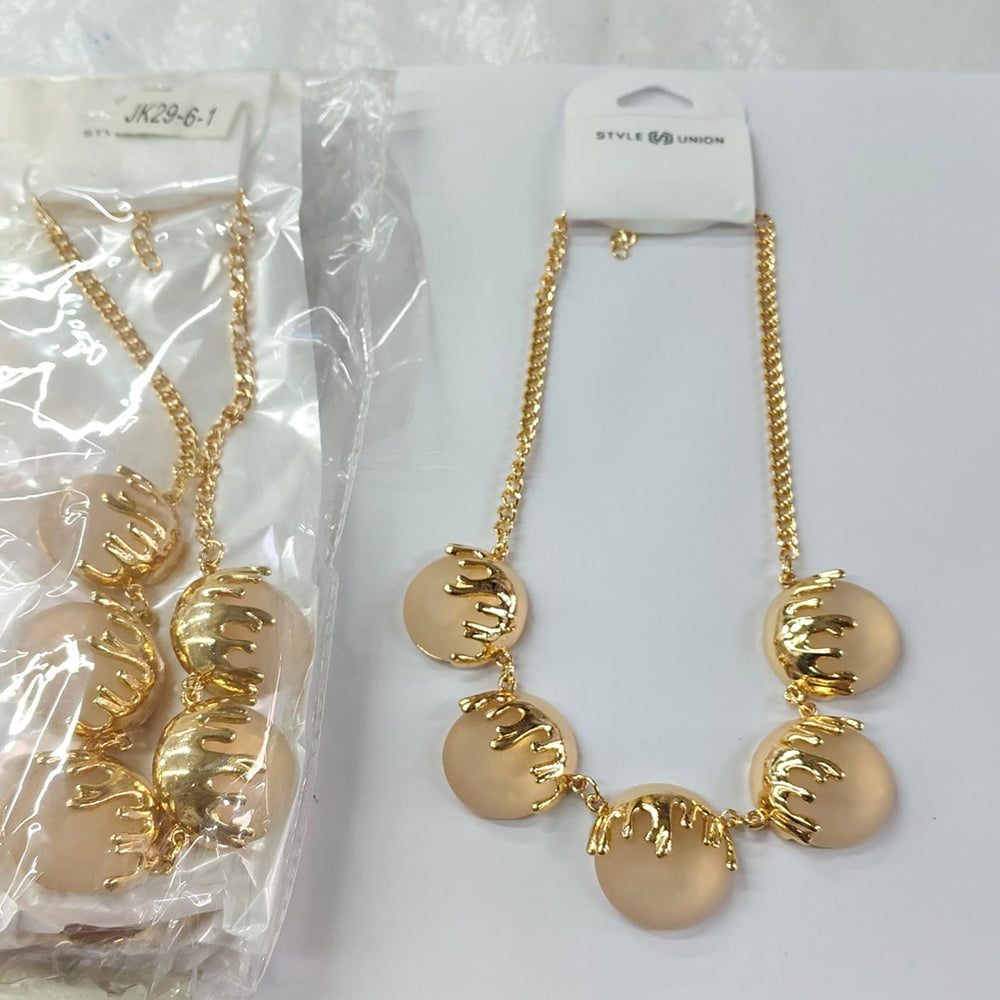 Tarohi Jewels Statement Anti Tarnish Designer Necklace