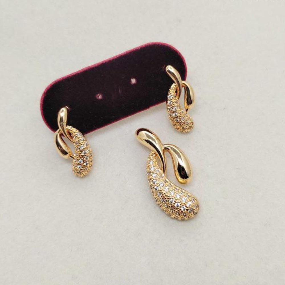 Aamrapali Elegant Austrian Stone Pendant Set