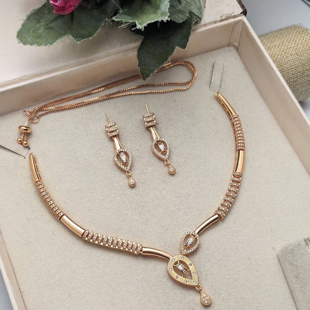 Aamrapali Austrian Stone Designer Necklace Set