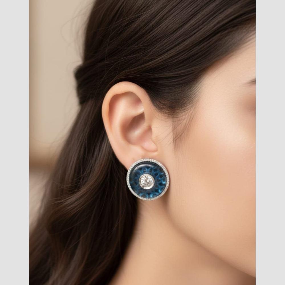 Aamrapali Fancy Austrian Stone Studs Earrings