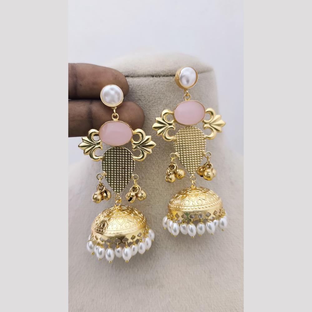Marudhar Creations Royal Filigree Jhumka Ensemble