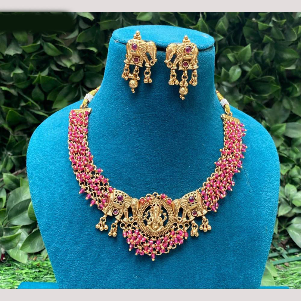 Amoliya Jewels Divine Royalty Heritage Necklace