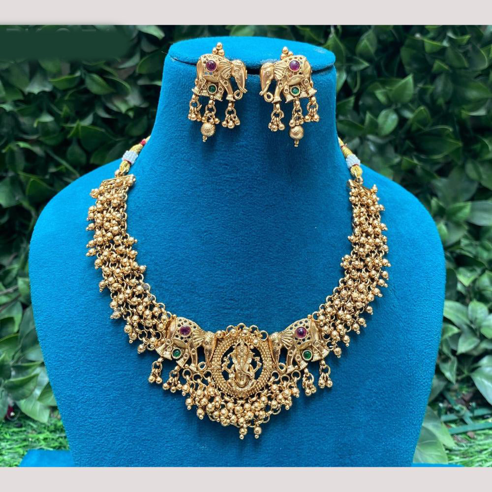 Amoliya Jewels Divine Royalty Heritage Necklace