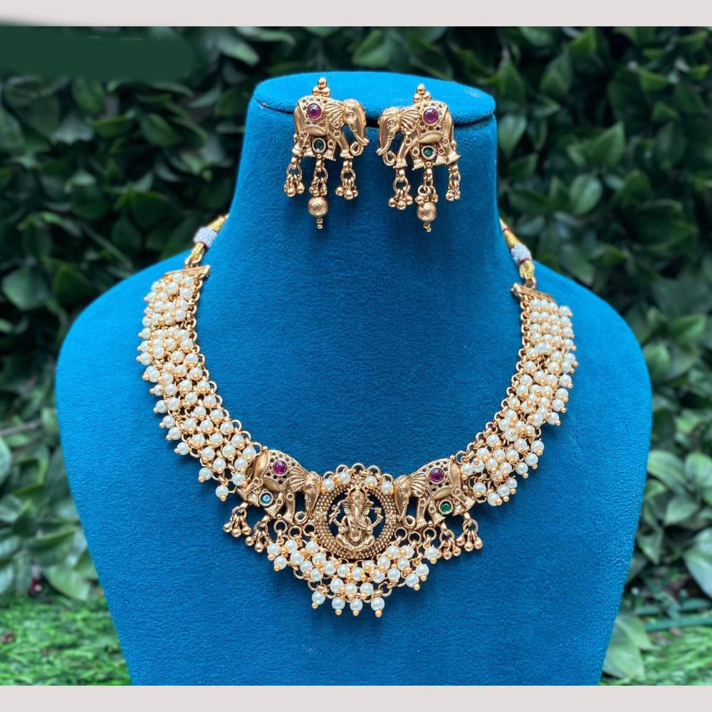 Amoliya Jewels Divine Royalty Heritage Necklace