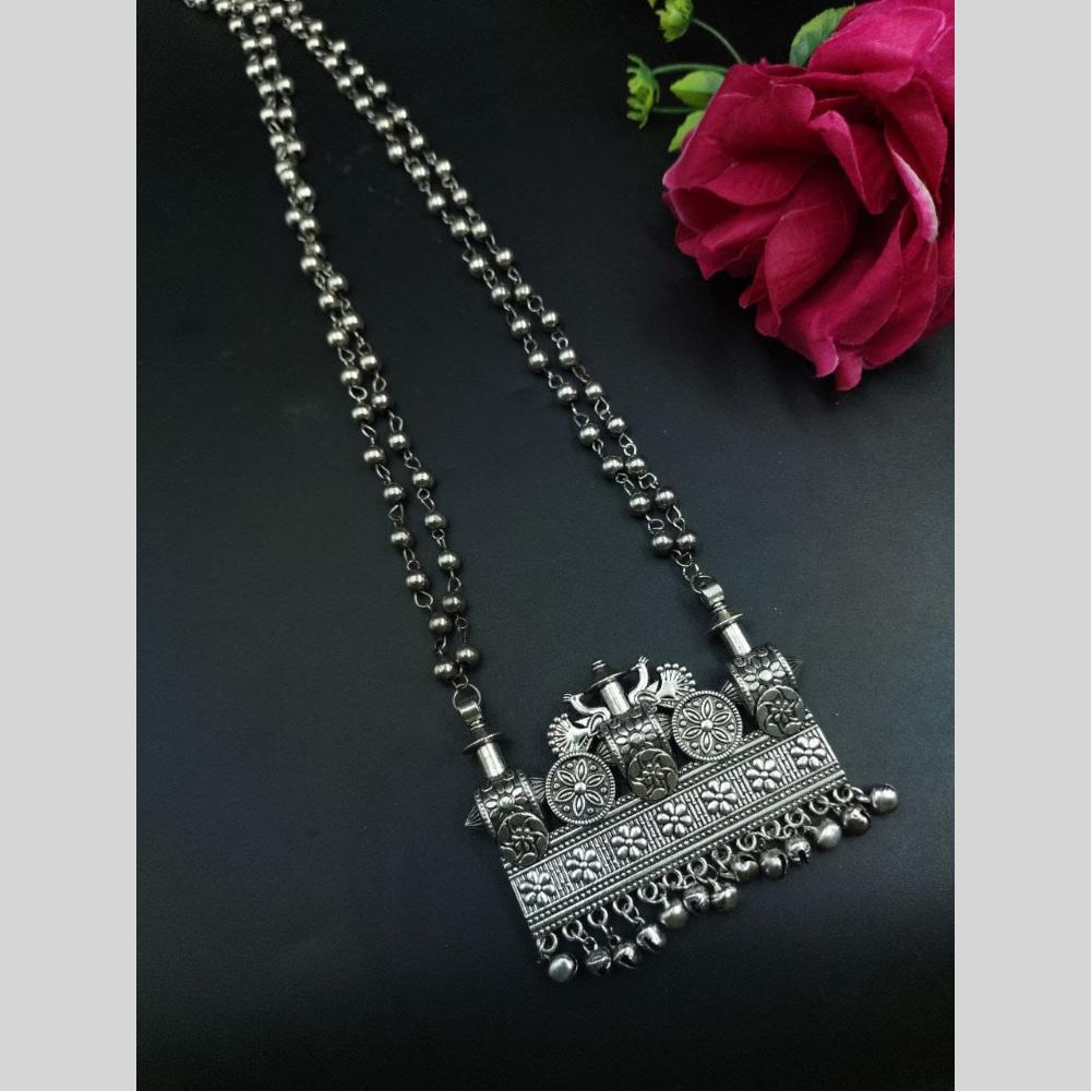 Maharani Jewels Rhodium Plated Necklace Set