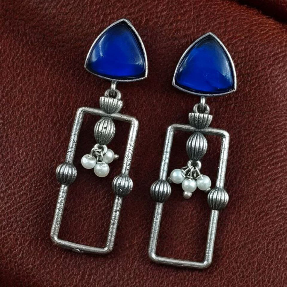 Maharani Jewels Oxidised Ethnic Dangler Earirngs For Women Perfect For Navratri