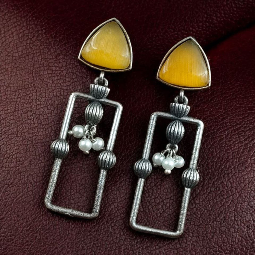 Maharani Jewels Oxidised Ethnic Dangler Earirngs For Women Perfect For Navratri