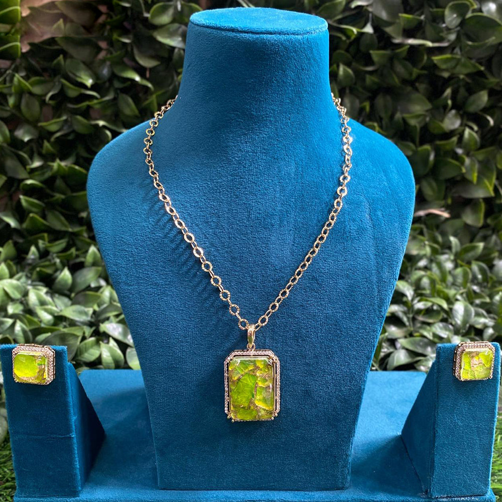 Royal Kundan Jewellery Gold Plated Necklace Set