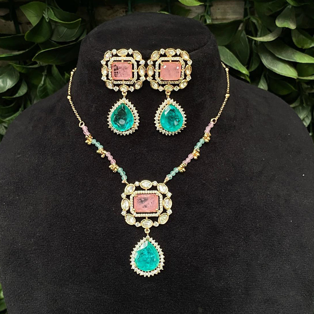 Royal Kundan Jewellery Regal Look Polki Kundan Statement Necklace Set