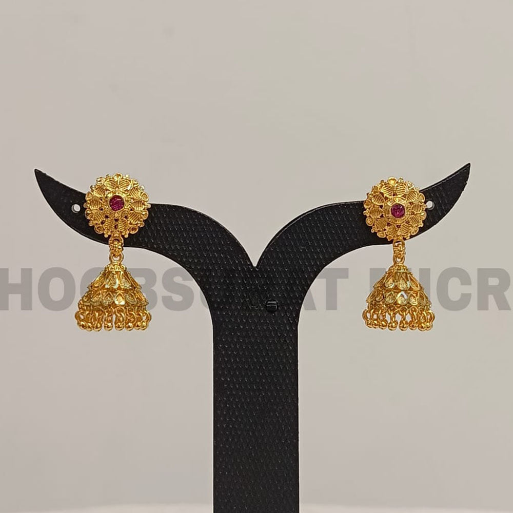 Dariyalal Sales Gold Plated Jhumki Earrings